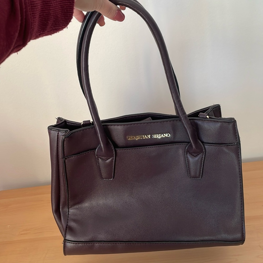 Christian Siriano Purple Shoulder Bag